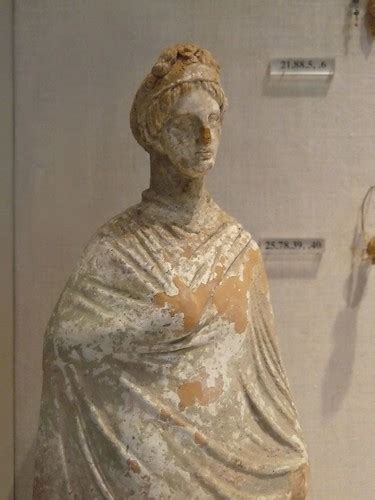 terracotta statuette of standing woman greek corinthian la… flickr