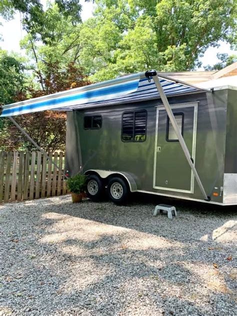 They Turned This Cargo Trailer Into A Cozy Stealthy And Beautiful Camper