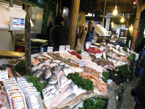 Fish Market Borough Market London England Borough Market Fresh