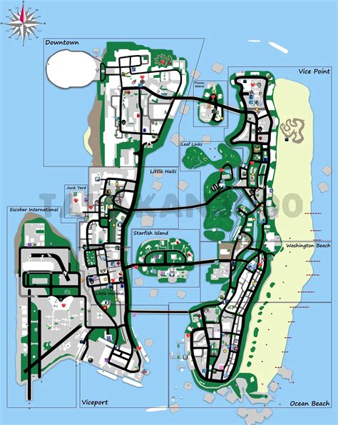 Steam Community Guide Full Map Of Vice City
