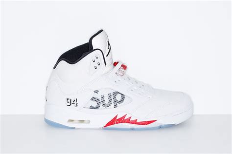 Supreme X Air Jordan 5 Release Date And Official Pictures Sneaker Freaker