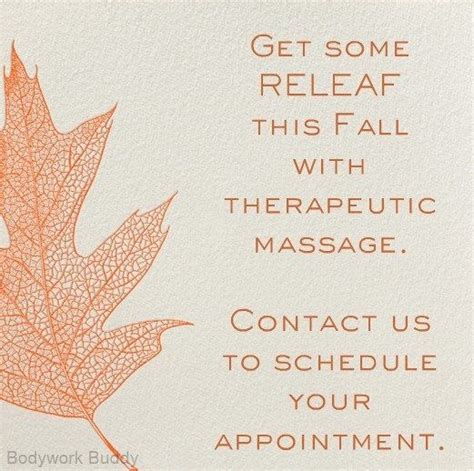 Celebrate The First Day Of Fall With A Massage From Matrix