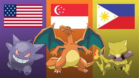 Every Countrys Most Popular Pokémon Revealed One Esports