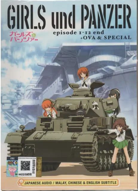 Dvd Anime Girls Und Panzer Complete Series Ova Special