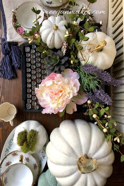 Unique Fall Decorating With Vintage Pieces What Meegan Makes Simple
