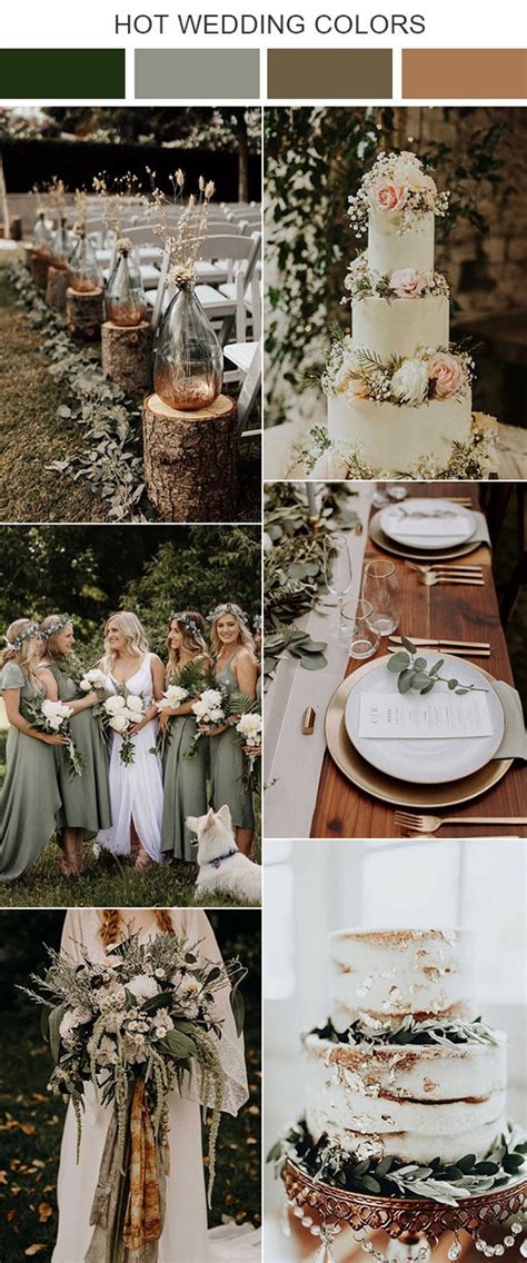 10 Sage Green Wedding Color Palettes For 2021 Trends