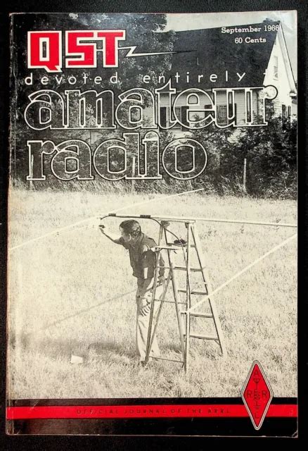 Vintage Qst Magazine September Heathkit Sb Transceiver Arrl Ham Radio Picclick