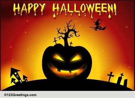 Spooktacular Wishes Free Happy Halloween Ecards Greeting Cards 123