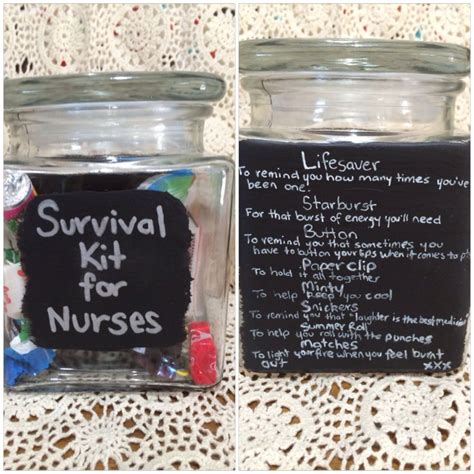 Nurses Survival Kit Ideas Nursesday
