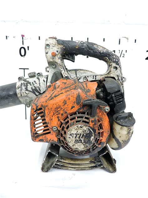 Far out (rich) so take it the other way till you reach peak r.p.m. Police Auctions Canada - Stihl Gas Powered Leaf Blower (221615A)