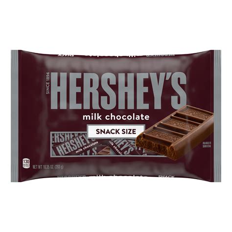 Hersheys Halloween Milk Chocolate Snack Size Candy Bars 1035 Oz