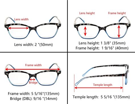 5 Pack Stylish Cat Eye Tortoise Reading Glasses Women