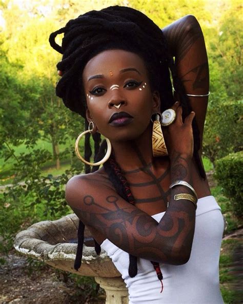 African Tribal Makeup African Beauty African Women Black Girl Art Black Women Art Black