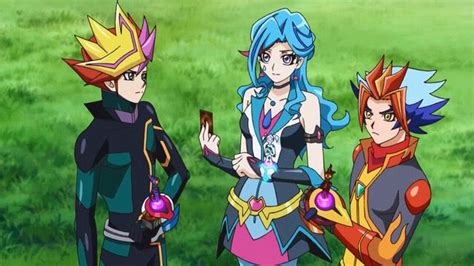 Playmaker Blue Maiden And Soul Burner Yugioh Vrains Yugioh Anime