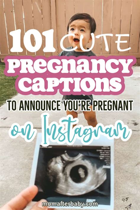 101 Cute Pregnancy Captions For Instagram Announcement Maternity