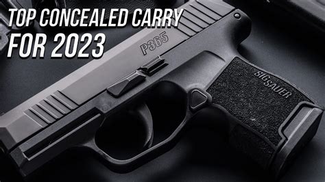 Top 5 Best Concealed Carry Pistols For 2023 Youtube