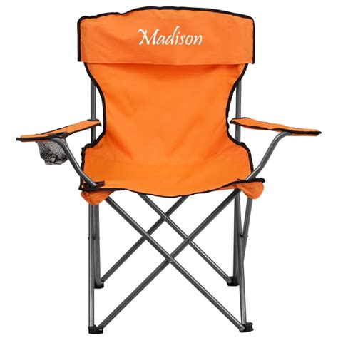 Personalized Org Camping Chair Ty1410 Or Txtemb Gg