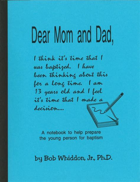 Dear Mom And Dad Quotes Quotesgram