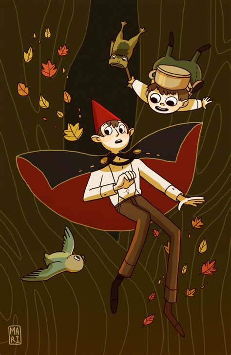 Over The Garden Wall Wirt Greg Beatrice And Greg´s Frog Over The