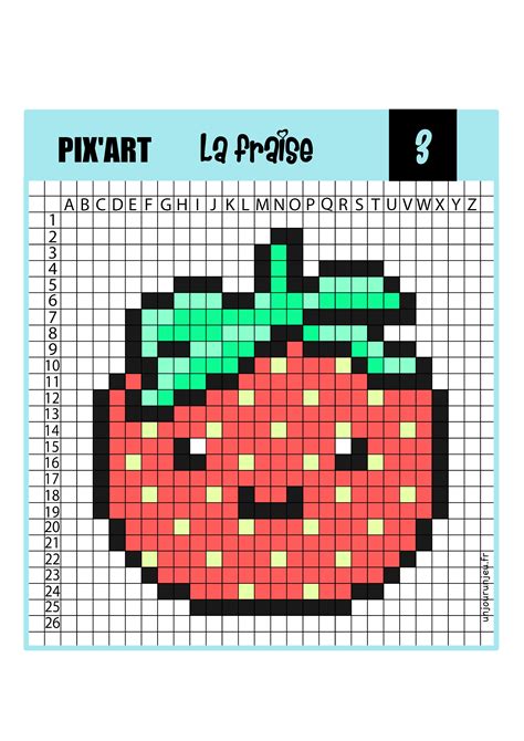 Kawaii Pixel Art Facile Et Petit Pixel Art Kawaii Nourriture Images