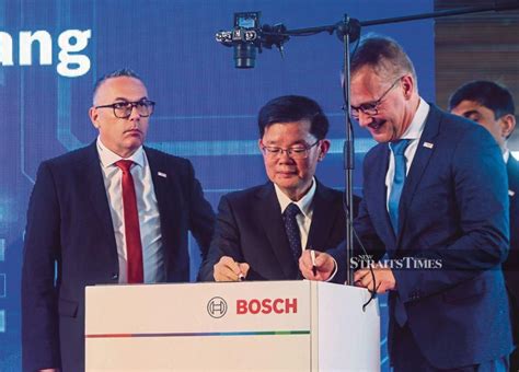 Bosch Opens Semiconductor Backend Site For Chips In Penang To Invest