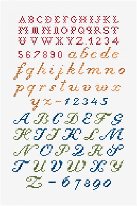 Browse and download free cross stitch patterns. Point de marque 5.1 - pattern - Free Cross Stitch Patterns ...