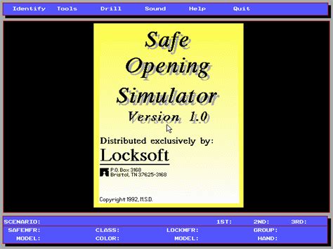 Download Safe Opening Simulator My Abandonware