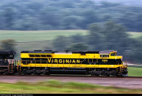 Ns 1069 Norfolk Southern Emd Sd70ace At Goodview Virginia By Mitch