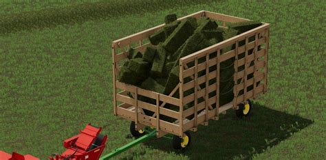John Deere Wooden Thrower Rack V10 2 Farming Simulator 19 17