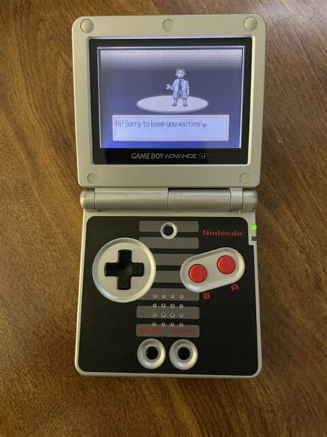 Nintendo Classic Nes Limited Edition Game Boy Advance Sp Handheld