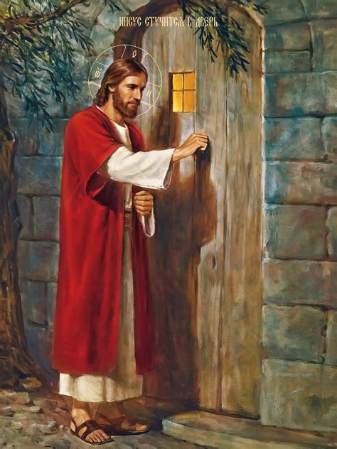 Buy The Image Of Icon Jesus Knocking The Door
