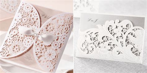 Beli cetak undangan pernikahan online berkualitas dengan harga murah terbaru 2021 di tokopedia! Fashion: Tren Undangan Pernikahan Laser Cutting, Cantik ...