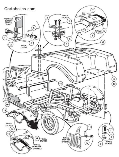 Parts Of The Car Body Diagram