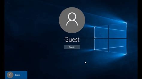 You can use the windows 10 guest account to enable other people to use your computer temporarily without seeing your private data. How to Create a Guest User Account In Windows 10 - YouTube