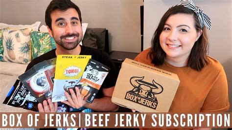 Box Of Jerks June 2020 Beef Jerky Subscription Box Unboxing And Taste Test Youtube