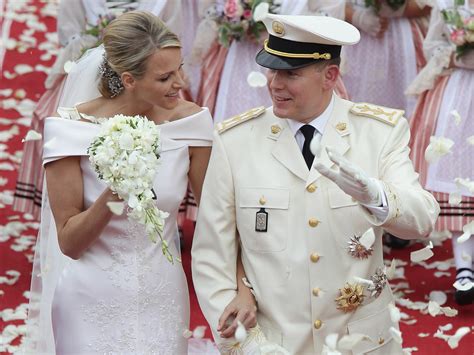 Princess Charlene Prince Albert Ii Exchange Vows In Monaco Cbs News