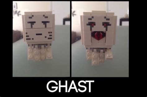 Newest Minecraft Figures And Builds The Ghast From The Nether Mini