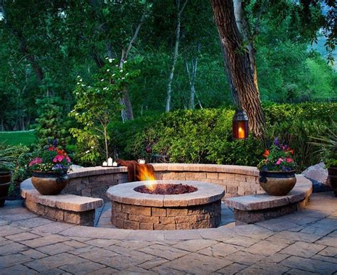 40 best sunken patio fire pit ideas for your backyard