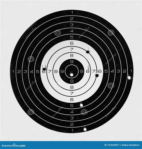 target after accurate shooting hit the bull`s eye stock image image of concept range 147659297