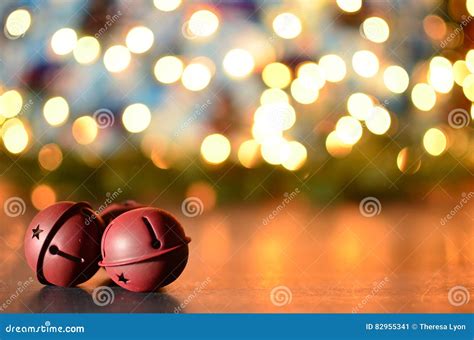Jingle Bells With Bokeh Background Stock Image Image Of Color Jingle
