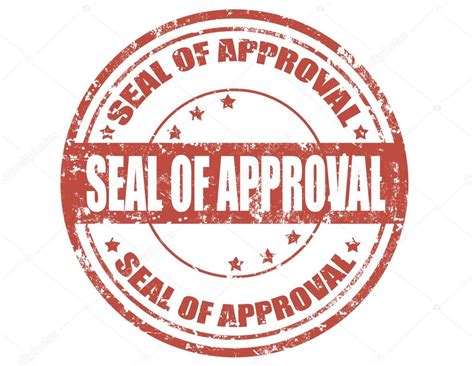 Seal Of Approval Stamp — Stock Vector © Carmendorin 29170449