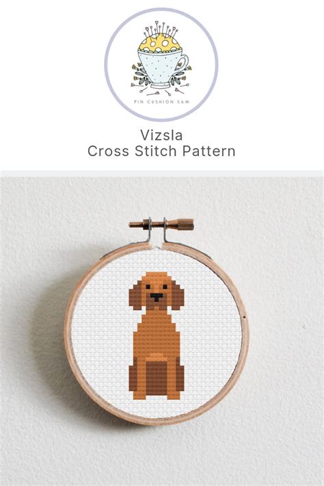 Start with a few free designs and move on to famous paintings, movie although not technically a pattern provider, you can easily search pins for free cross stitch patterns and get redirected to the original website. Vizsla Cross Stitch Pattern | Etsy | Cross stitch, Cross ...