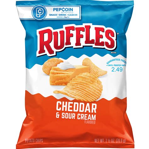 Ruffles Cheddar And Sour Cream Flavored Potato Chips Smartlabel