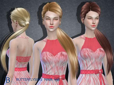 My Sims 4 Blog 196 Hair For Females By Butterflysims