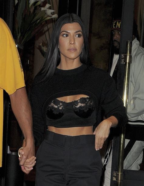 Kourtney Kardashian See Through 7 Photos Thefappening