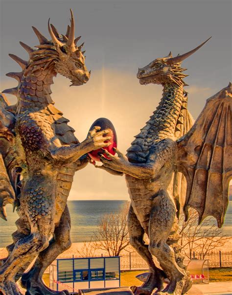 Pin By Bobby Borisoff On Spring In Bulgaria Dragon Statue Statue