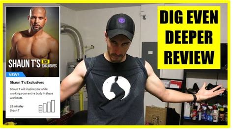 new shaun t workout dig even deeper review shaun t s bod exclusives shaun t workouts
