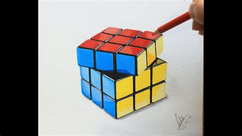 Rubiks Cube Drawing At Explore Collection Of