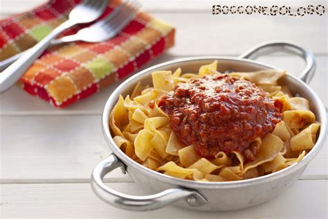 Tagliatelle al ragù alla bolognese Boccone Goloso