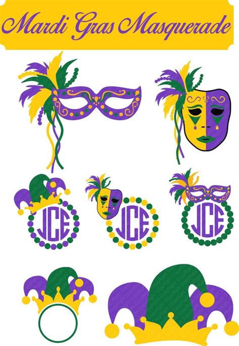 901 x 901 png 64 кб. Mardi Gras Masquerade Mask Monogram Frame by ...